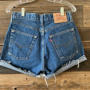 Custom High Waisted Vintage Levi Shorts